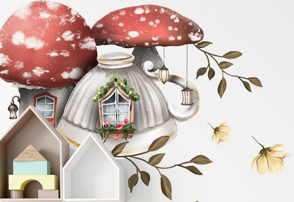 Fairy wall decals for girls