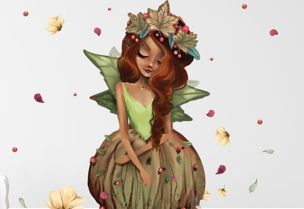 Fairy wall stickers - fairy decoration