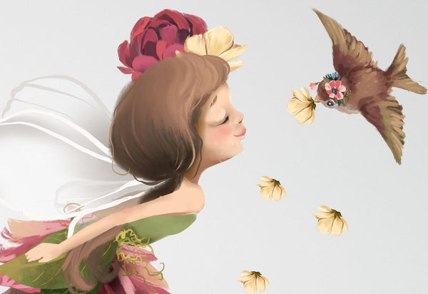Fairies wall stickers - 281 elements