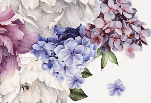 Wall stickers peonies