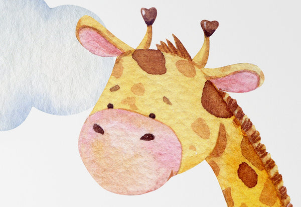 Nursery wall stickers jungle animals