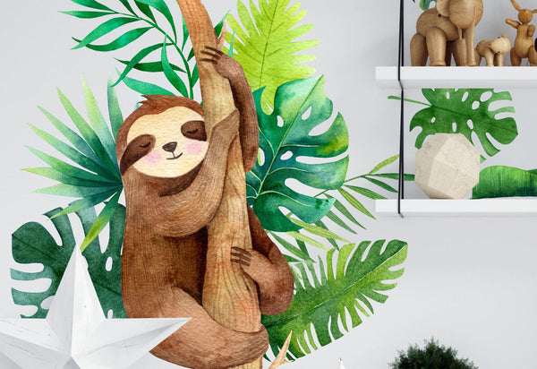 Sloth Wall Sticker for Nursery