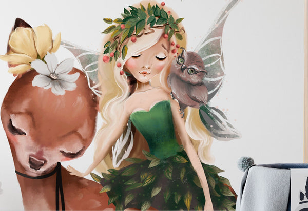 Fairy wall stickers - fairy decoration