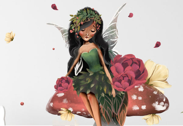 Fairy wall stickers - fairy decoration