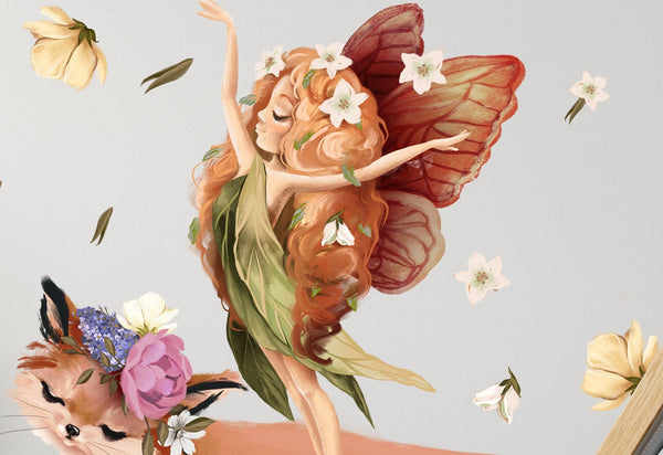 Fairy wall stickers set - 294 items