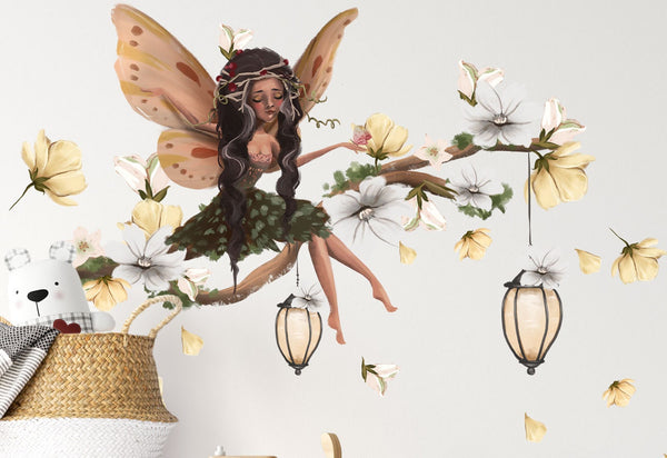 Fairy wall stickers set - 294 items