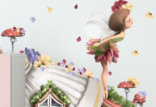Fairies wall stickers - 281 elements