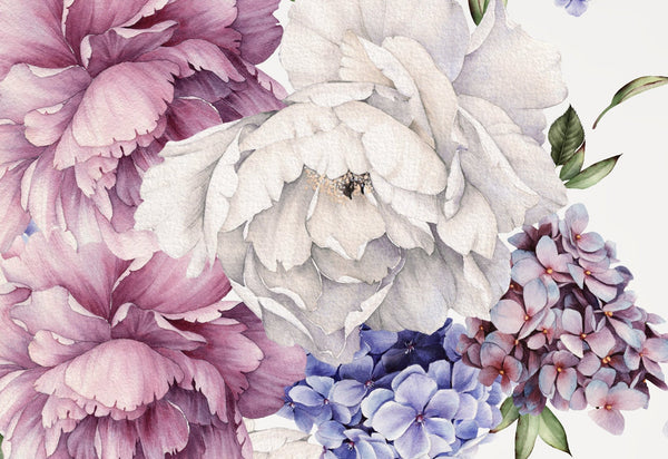Wall stickers peonies