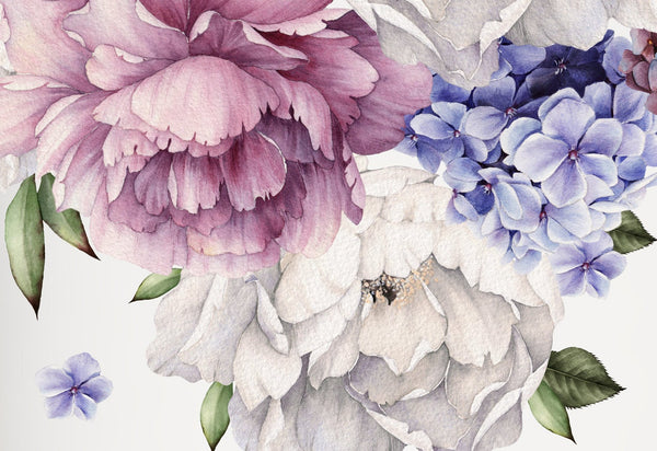 Wall stickers peonies