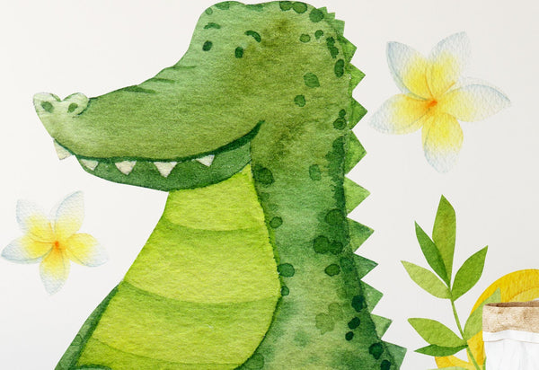 Pegatinas de pared animales del safari - leopardo, mono, tortuga, panda | Decodecoco