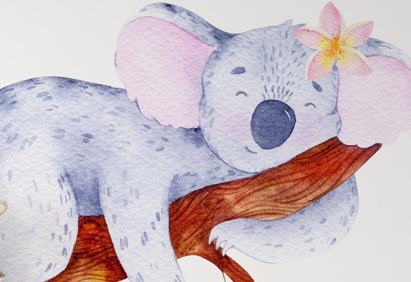 Safari Animal stickers - Rhinoceros, Lemur, Toucan