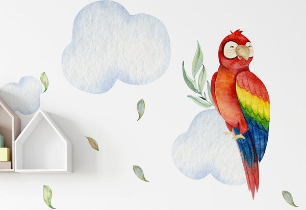 Nursery wall stickers jungle animals