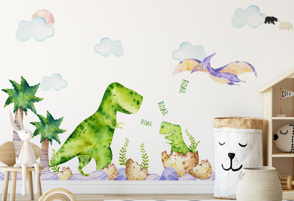 T-Rex dinosaur wall sticker for Children's Room