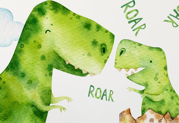 T-Rex dinosaur wall sticker for Children's Room