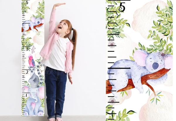 Height Chart - Animals Meditation