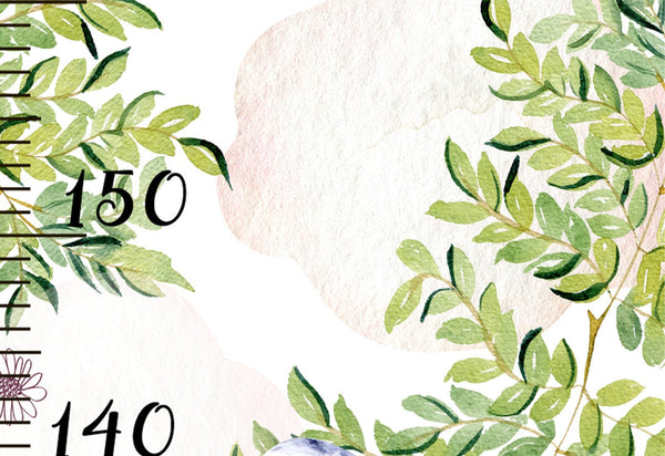 Height Chart - Animals Meditation