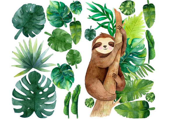 Sloth Wall Sticker for Nursery