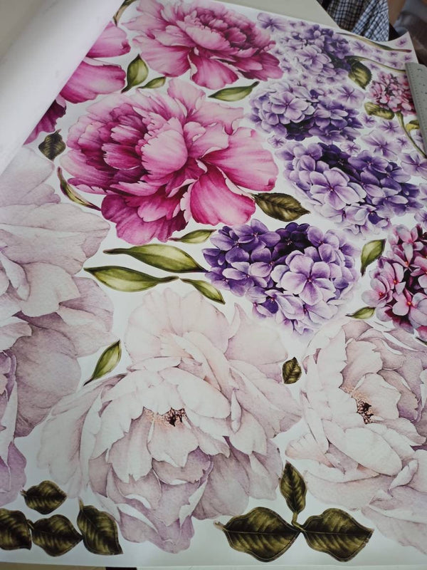 Wall stickers peonies