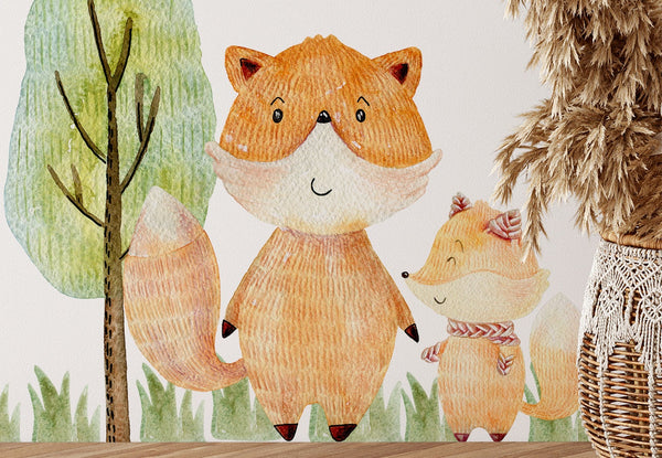 Wall decals with animals