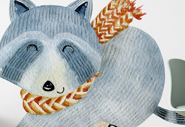 Vinilo animales del bosque