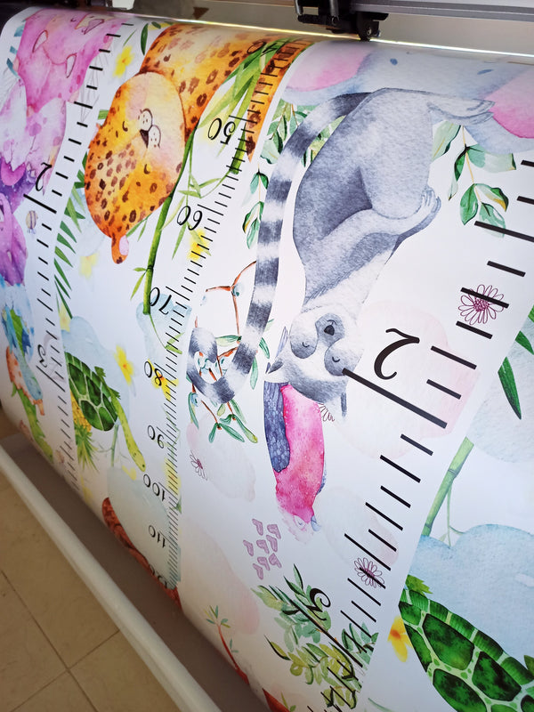 Height Chart - Animals Meditation