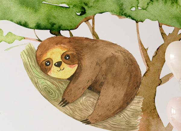 Jungle animals kids wall sticker