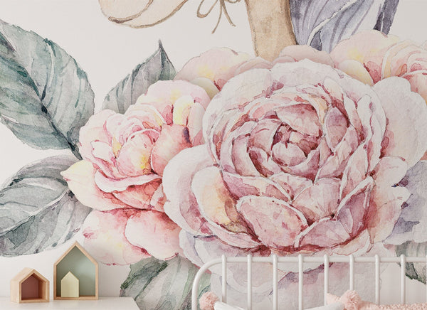 Unicorn wall sticker for girls