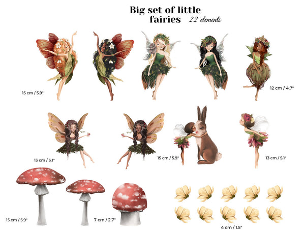 Fairy wall sticker