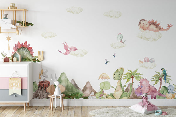 Vinilo de dinosaurios para la decoración