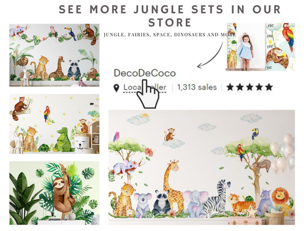 Panda wall sticker for kids room