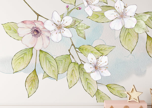 Princess wall decal - Girl Nursery - Peel and Stick - Girly Wall Sticker - Unicorn Decor for Girls Room