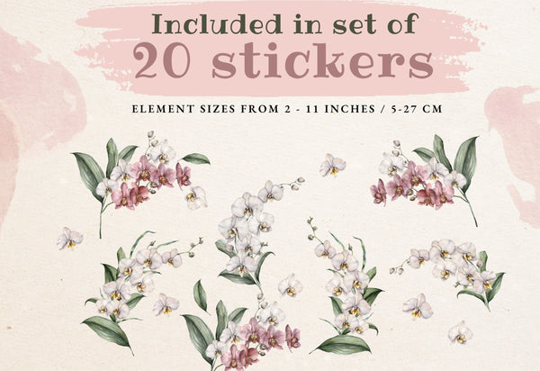 Wall Stickers Boho - Nursery Wall Decals - Floral Wall Sticker