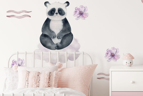 On Clouds Animal Decals for Nursery - Wall Decal Animals - Wallstickers Kids