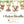 Nursery Wall Stickers for Kids Room Animals on Swings - Safari Wall Decal - Jungle Nursery Decor