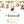 Wall Stickers for Kids Room Animals On A Swing - Woodland Animal Wall Decals - Nursery Wall Decal