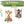 Nursery Wall Stickers for Kids Room Animals on Swings - Safari Wall Decal - Jungle Nursery Decor