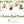 Wall Stickers for Kids Room Animals On A Swing - Woodland Animal Wall Decals - Nursery Wall Decal
