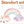 Nursery Stickers Unicorn - Pastel Rainbow Wall Decal - Boho Rainbow Wall Art - Rainbow Watercolor Wall Decal