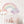Nursery Stickers Unicorn - Pastel Rainbow Wall Decal - Boho Rainbow Wall Art - Rainbow Watercolor Wall Decal