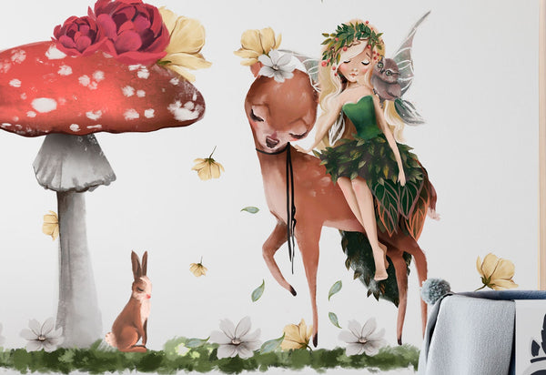 Fairy wall stickers - fairy decoration