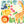 Jungle animals wall decals - giraffe, lion, toucan
