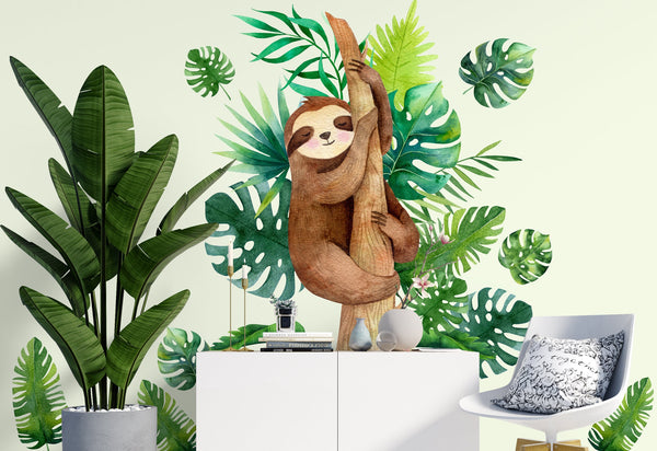Sloth Wall Sticker for Nursery