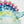 Blue Dinosaur Wall Decal for Kids Room