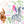 Jungle Animals Stickers - Zebra, Sloth, Parrot