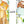 Cute jungle animals height chart