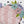 Rainbow hot air balloon wall stickers