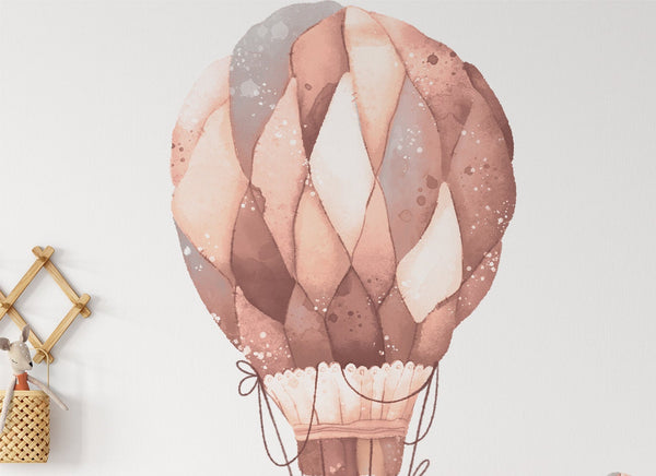 Wall stickers hot air balloons