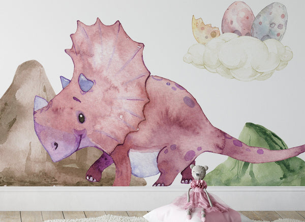 Dinosaur wall sticker for nursery