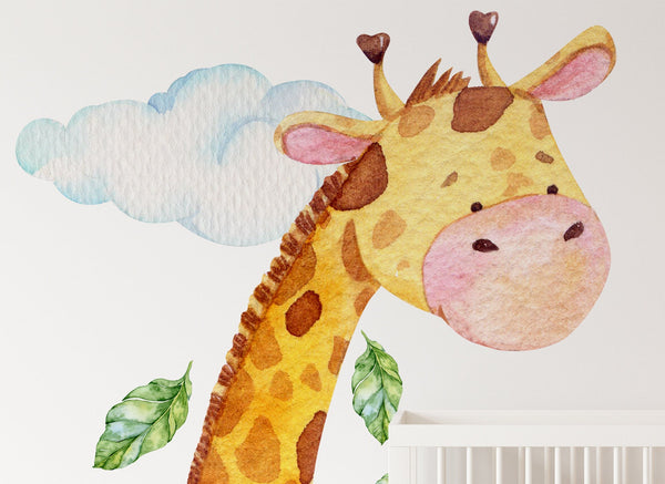 Giraffe wall decals
