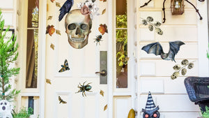Vintage Halloween Decorations - Diy Halloween Decor - Halloween Wall Decals - Halloween Decorations Outdoor -  Halloween Front Door Decor